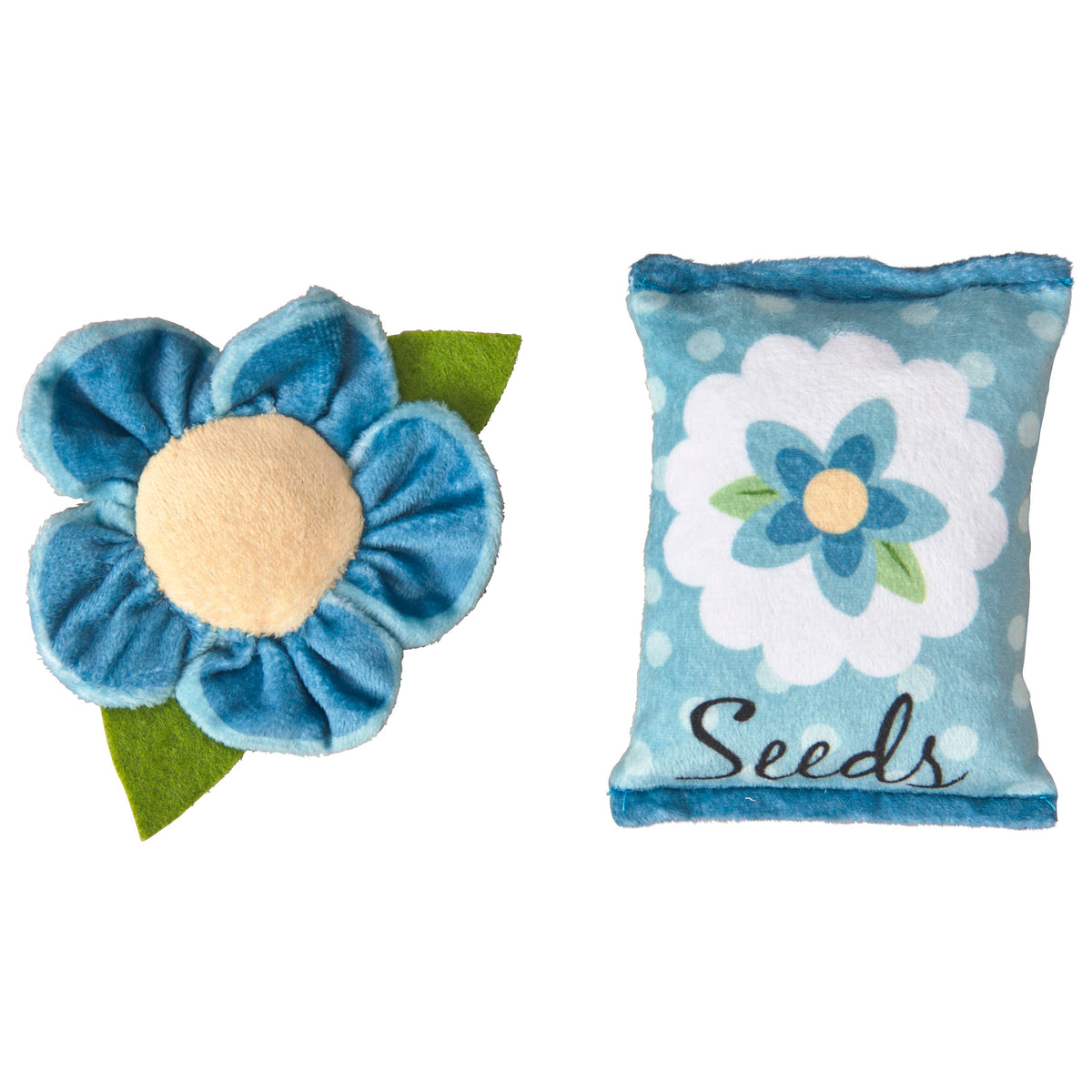 Spot Flower Garden Catnip Cat Toy 2 pk