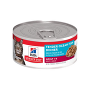 Hill's Science Diet Adult Tender Ocean Fish Dinner Canned Cat Food