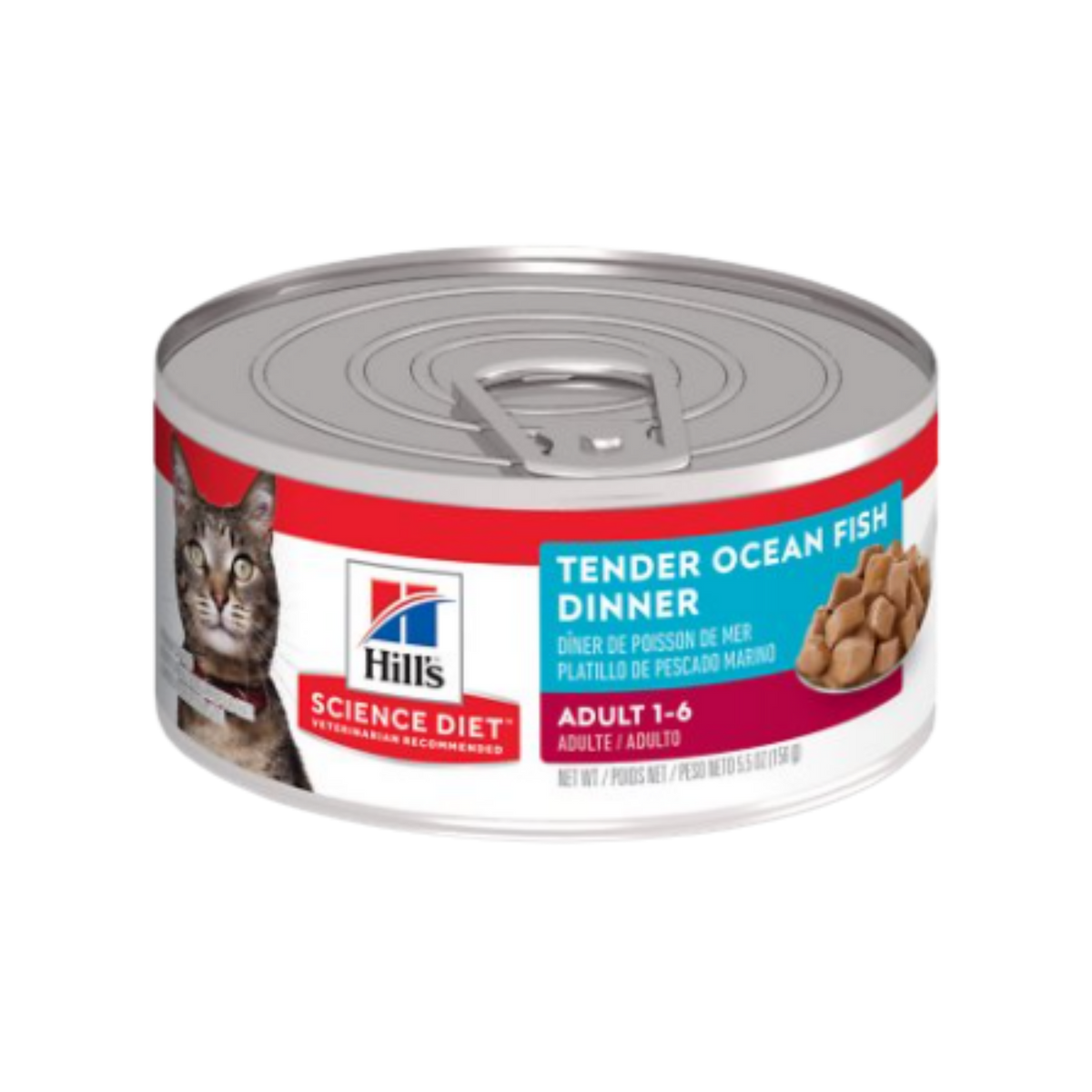 Hill's Science Diet Adult Tender Ocean Fish Dinner Canned Cat Food