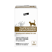 Elanco Tapeworm Dewormer for Cats 3 ct