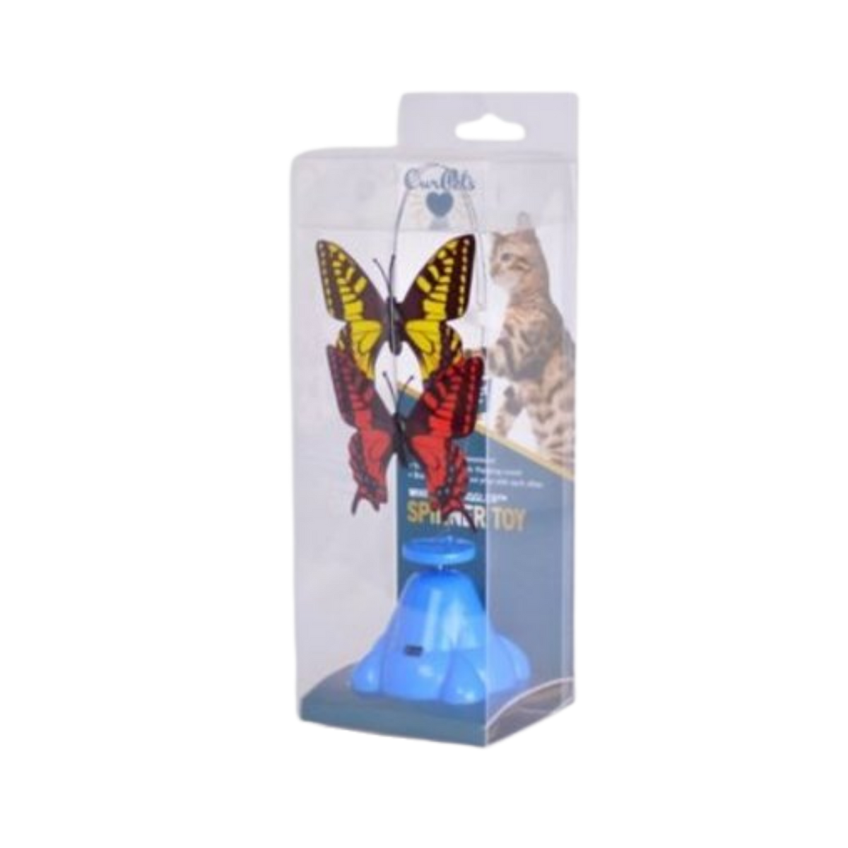 Our Pets Whirling Wiggler Spinner Cat Toy