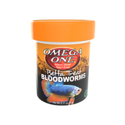 Omega One Freeze-Dried Bloodworms Betta Treat .11 oz