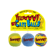 Yeowww My Cats Balls Cat Toy 3 pk