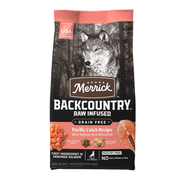 Merrick BackCountry Raw Infused Pacific Catch Recipe Grain-Free Dry Dog Food 20 lb