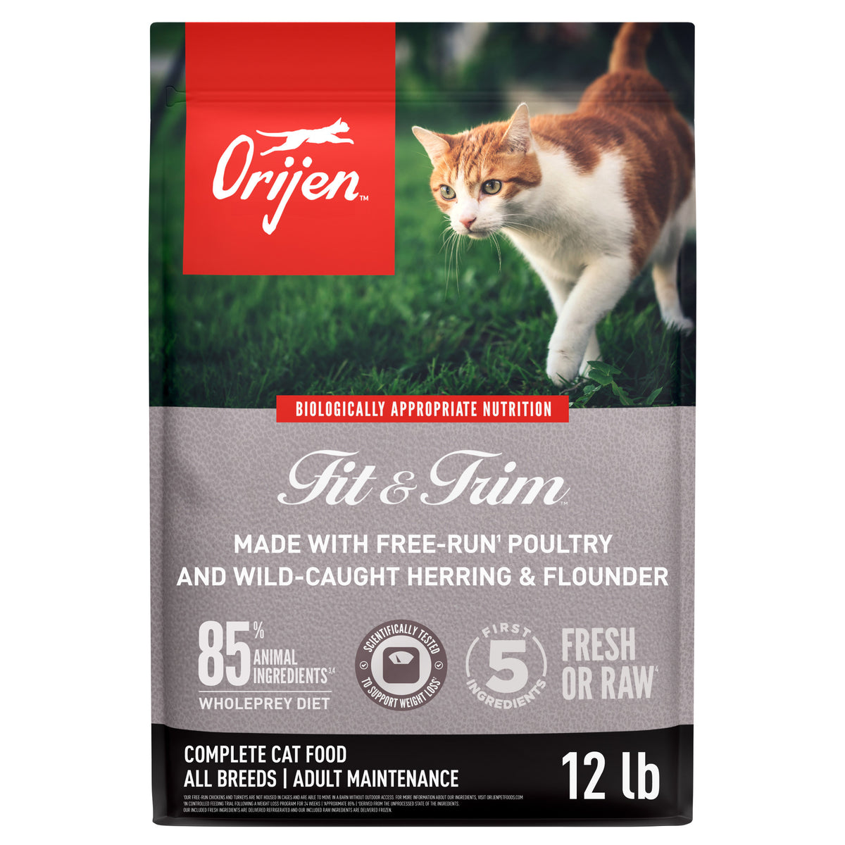 ORIJEN Fit & Trim Grain-Free Dry Cat Food