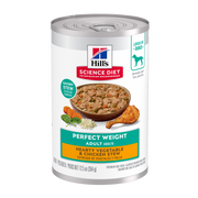 Hill's Science Diet Adult Perfect Weight Hearty Vegetable & Chicken Stew Canned Dog Food