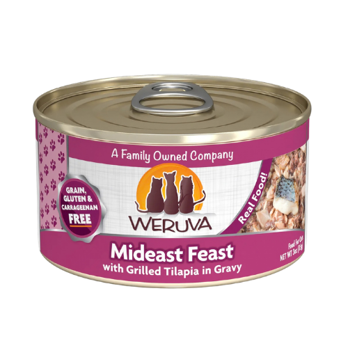Weruva Mideast Feast With Grilled Tilapia Grain-Free Canned Cat Food