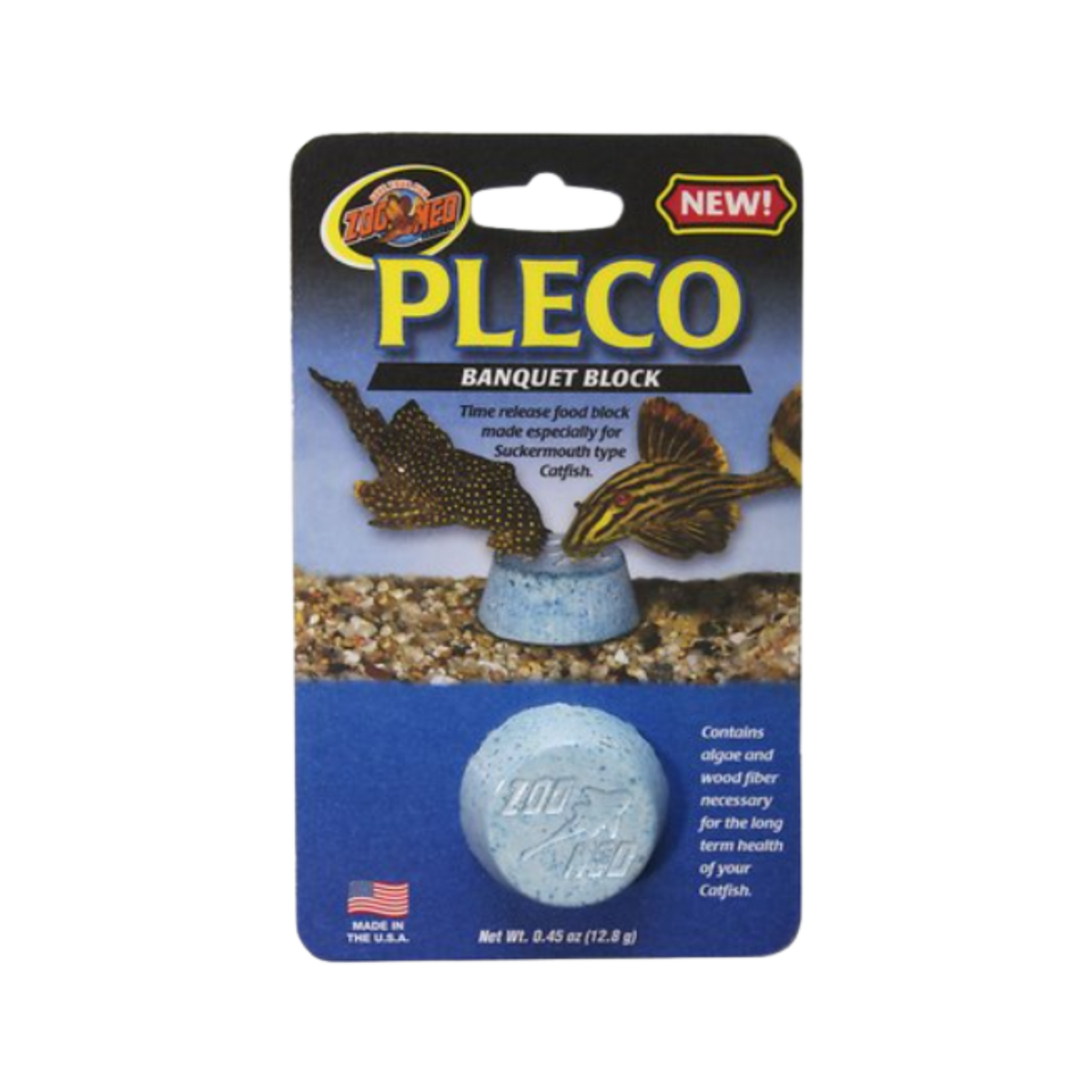 Zoo Med Pleco Banquet Food Block .45 oz