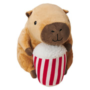 Spot Capybara with Popcorn Plush Dog Toy 8 in