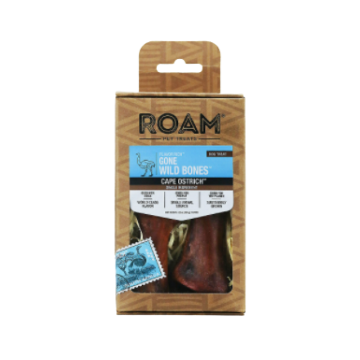 Roam Ostrich Gone Wild Bones 2 pk
