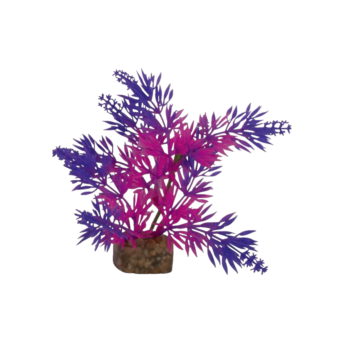 Tetra GloFish Purple & Pink Aquarium Plant S