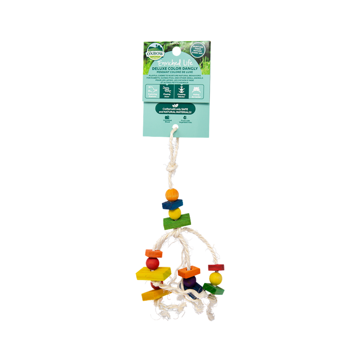 Oxbow Enriched Life Deluxe Color Dangly Small Animal Toy L