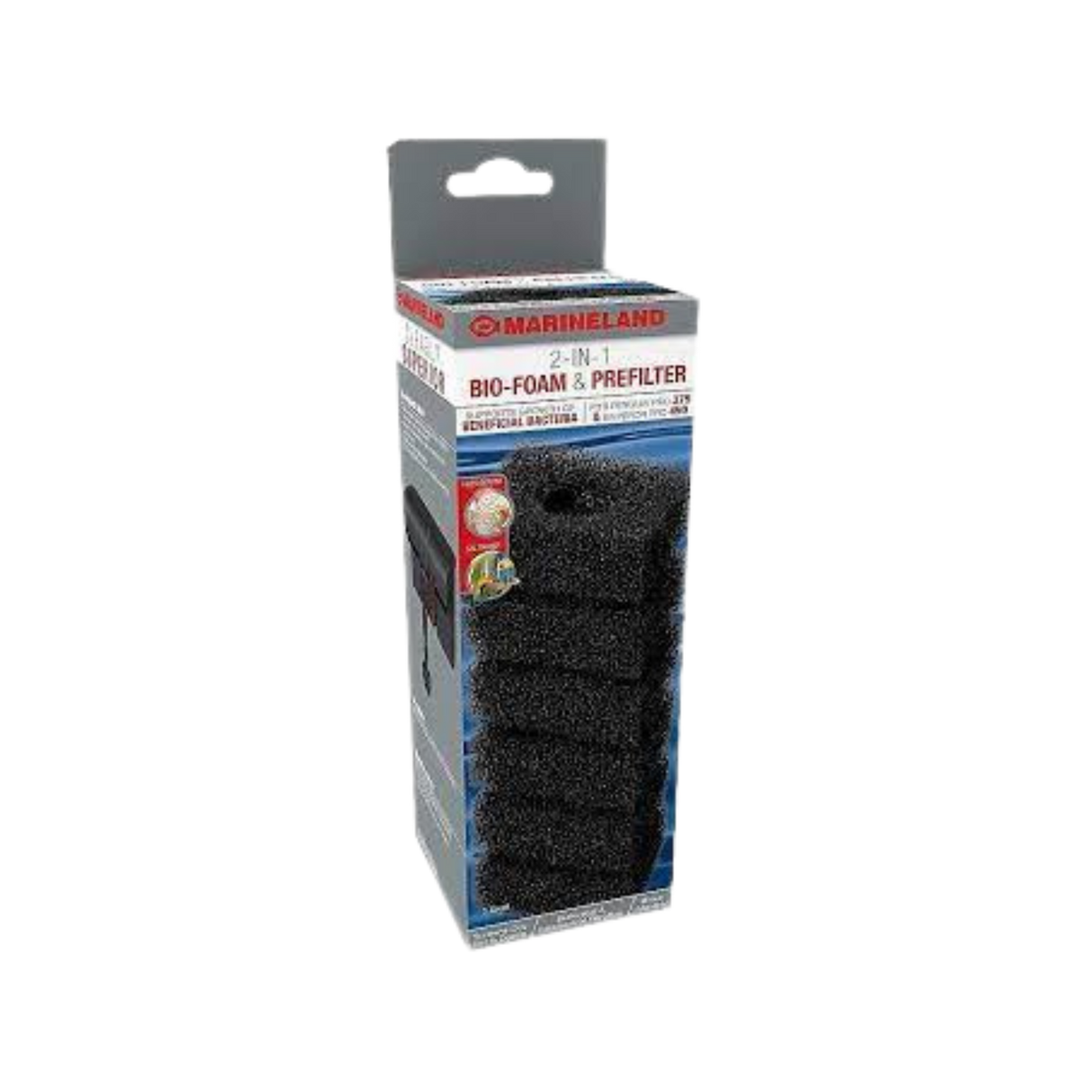 Marineland 2-in-1 Bio-Foam Prefilter for Penguin Pro 375 & Emperor Pro 450