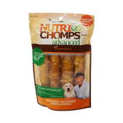Scott Pet Nutri Chomps Advanced Peanut Butter Twists With Chicken Wrap Dog Treats 4 ct