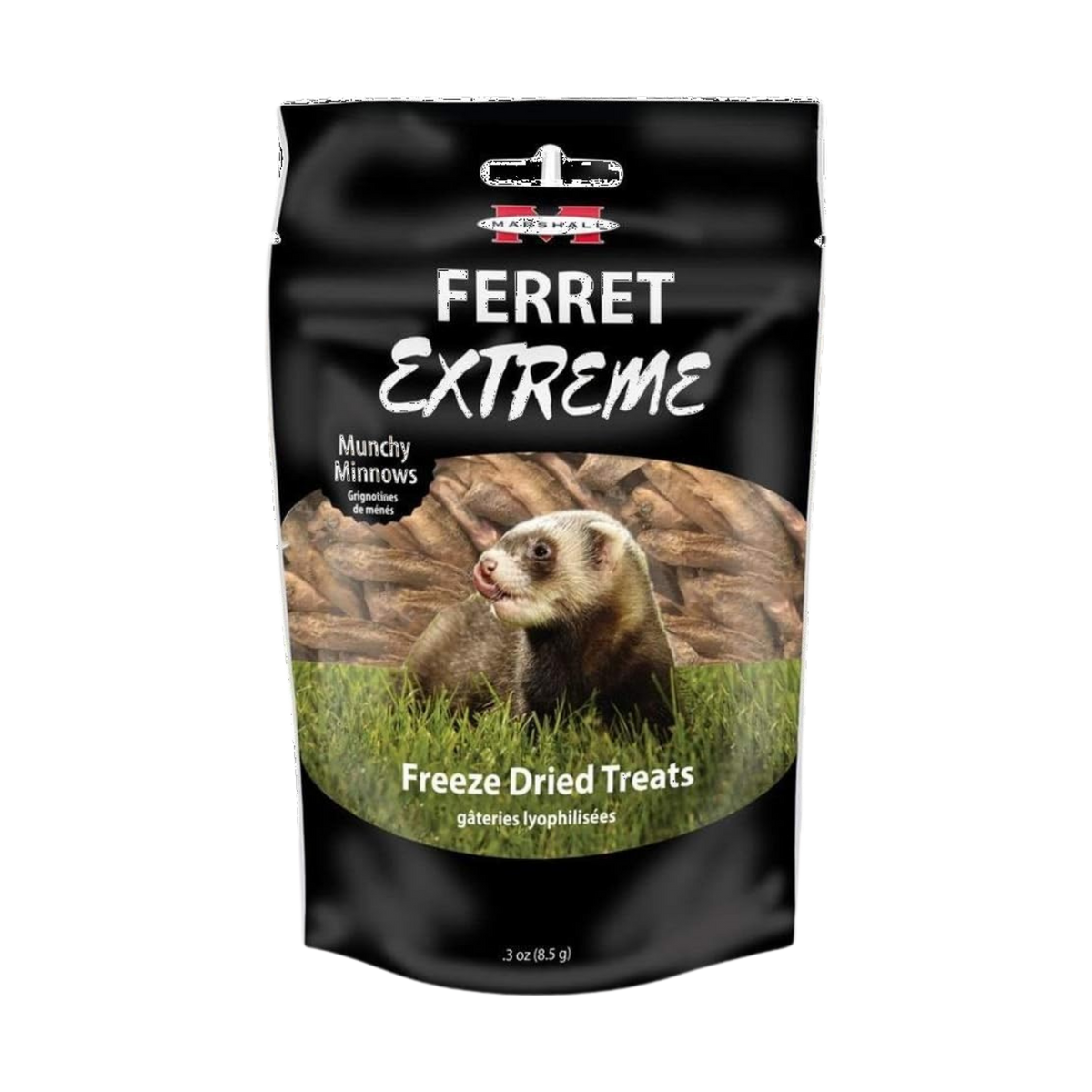 Marshall Extreme Munchy Minnows Ferret Treats .3 oz