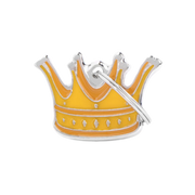 Myfamily Enamel Crown Personalized Dog ID Tag