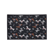 Petrageous Designs Dog Print Machine Washable Tapestry Fabric Pet Placemat