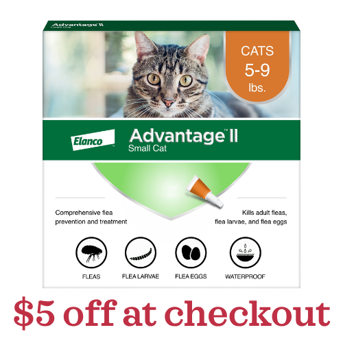 ADVANTAGE II Topical Flea Treatment for Small Cats