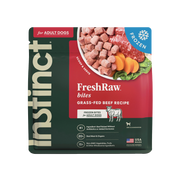 Instinct Raw Longevity Frozen Bites Grass-Fed Beef Recipe for Dogs 4 lb