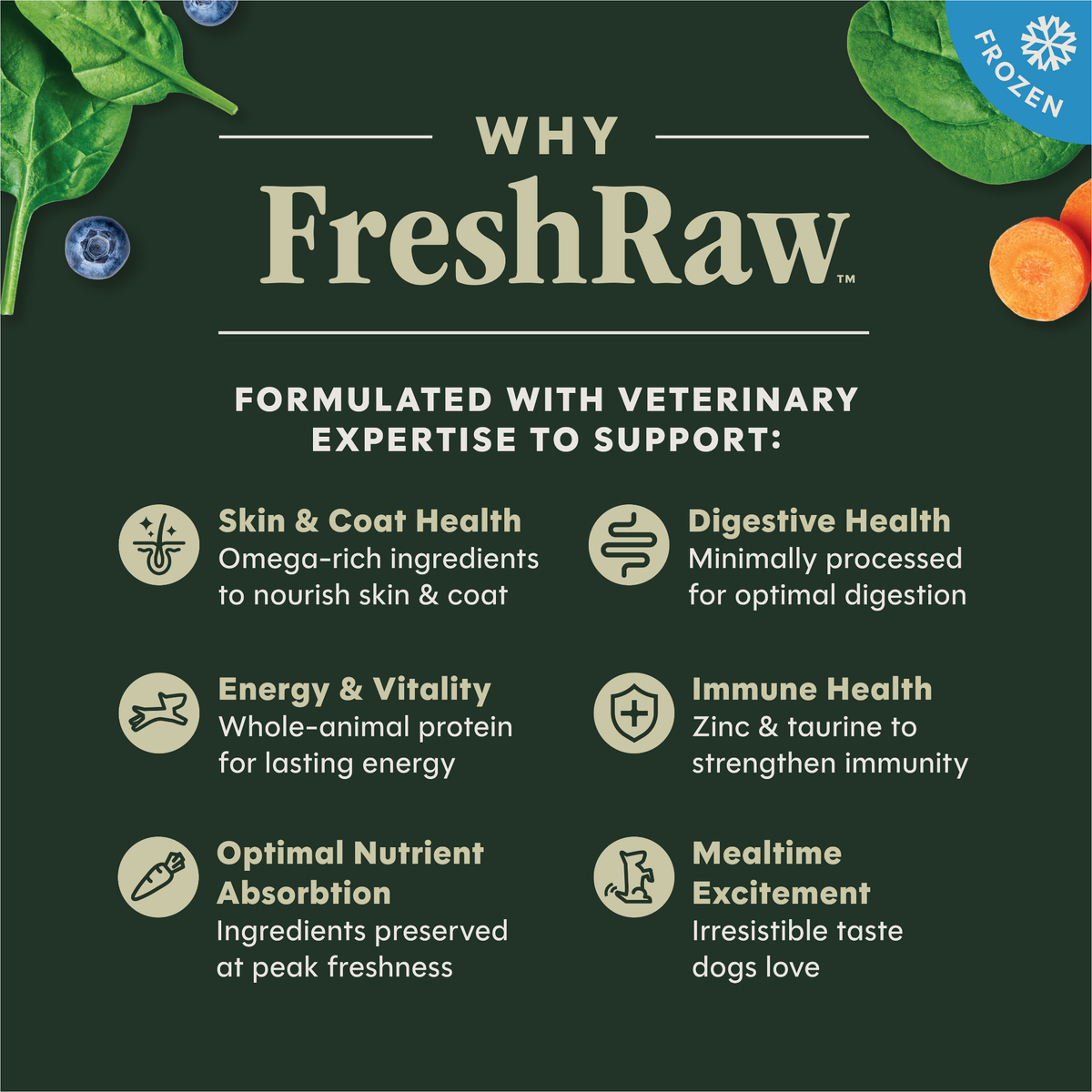 Instinct Raw Longevity Frozen Bites Grass-Fed Beef Recipe for Dogs 4 lb