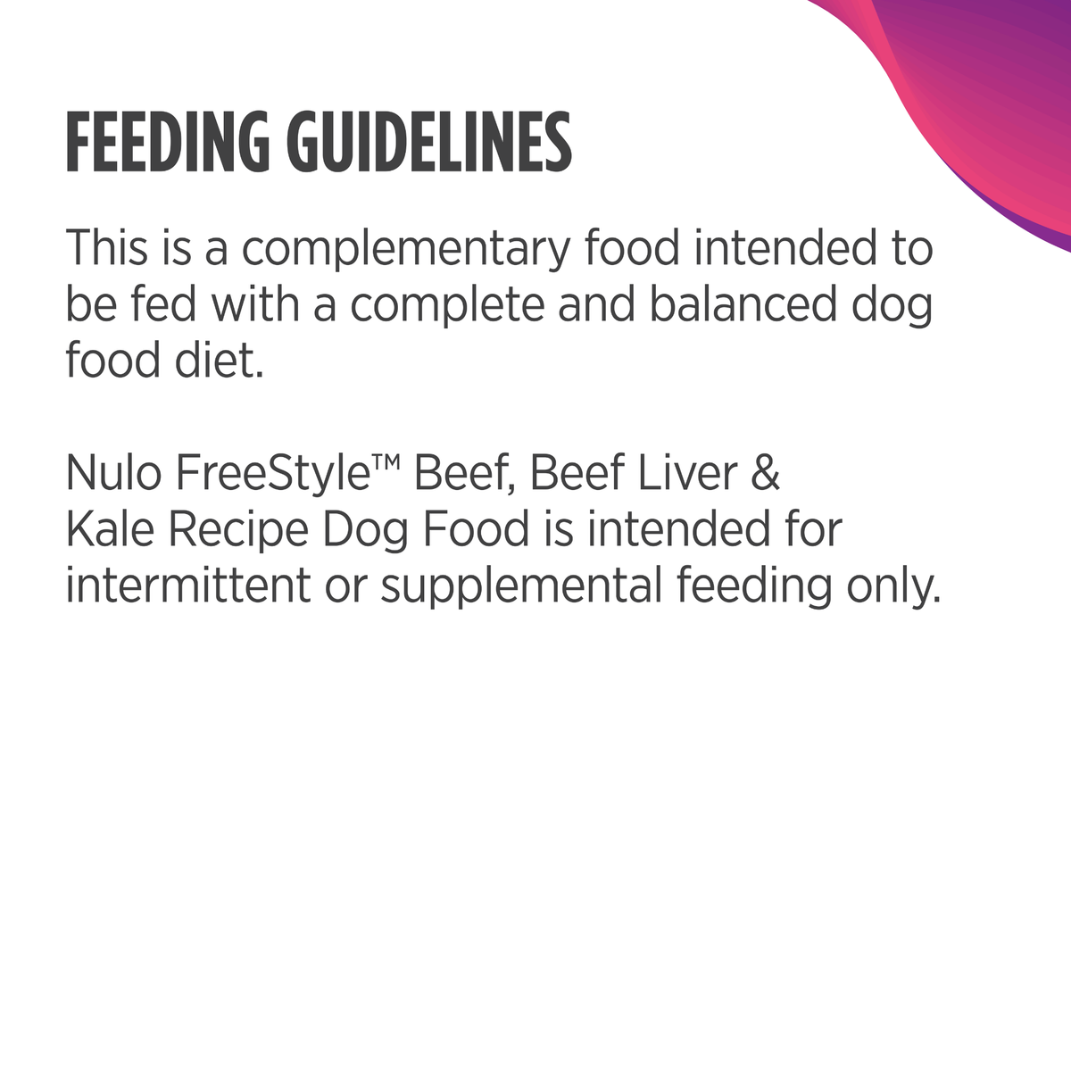 NULO Freestyle Grain-Free Beef & Kale Dog Pouch