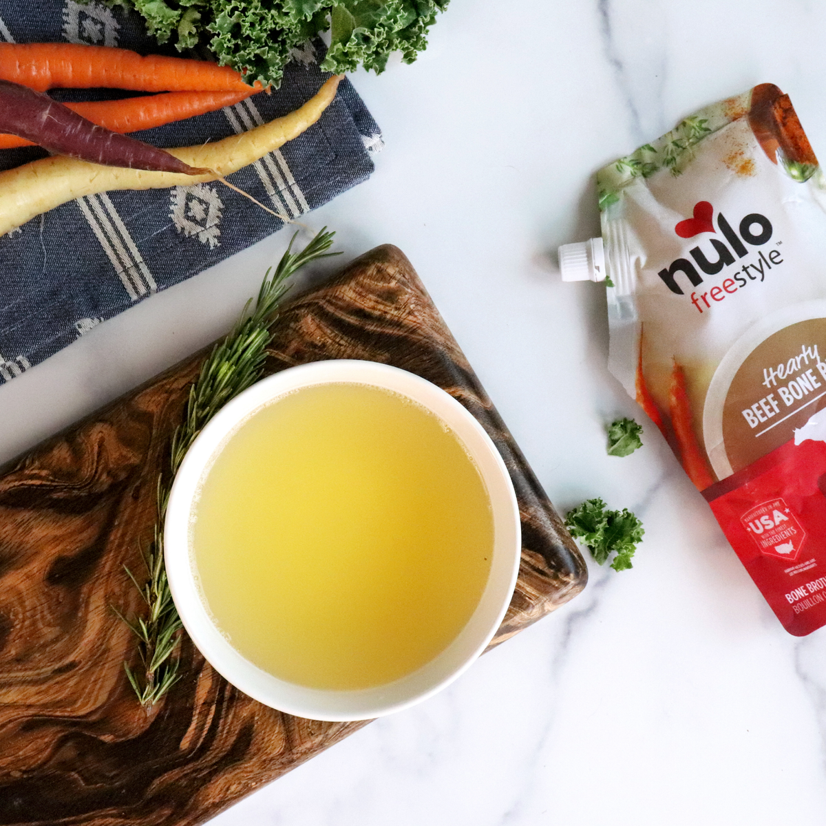 Nulo Freestyle Beef Bone Broth 20 oz
