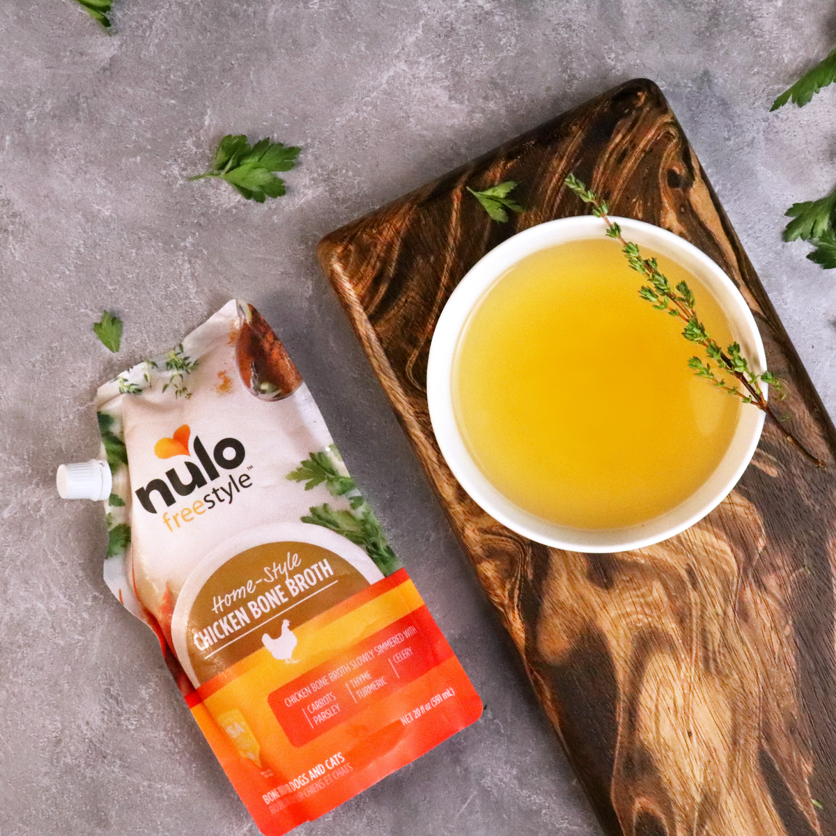 Nulo Freestyle Chicken Bone Broth 20 oz