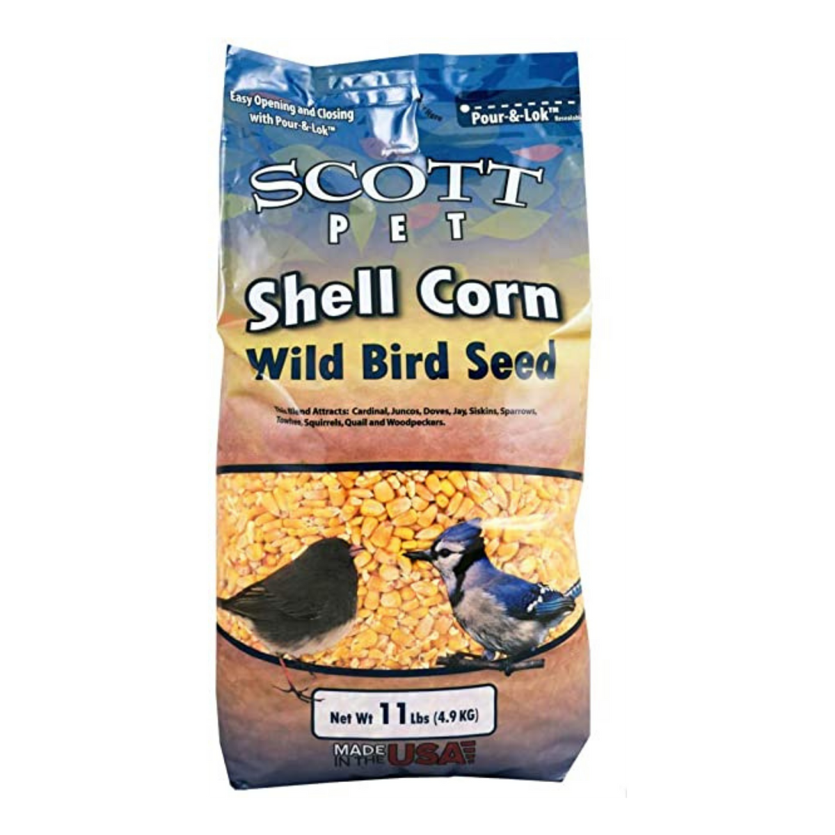 Scott Pet Shell Corn 11 lb