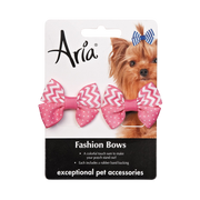 Aria Cute ChevronDog Bow