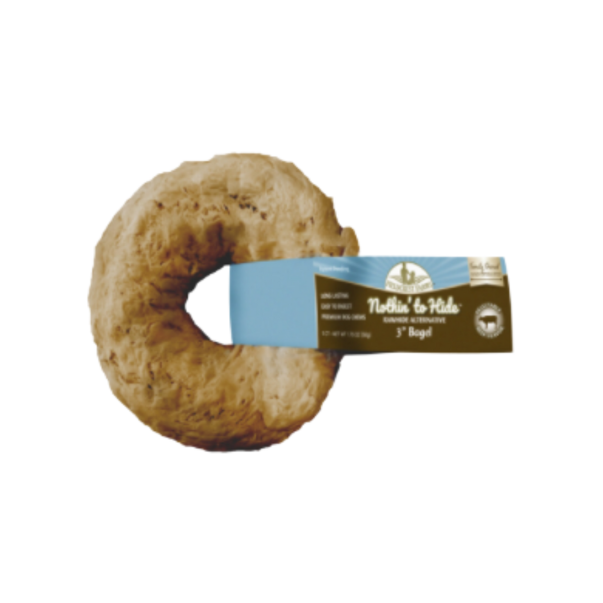 Spot Fieldcrest Farms Nothin' to Hide Beef Bagel for Dogs