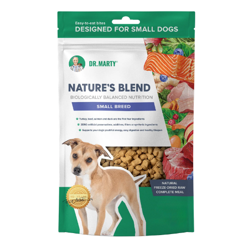 Dr. Marty Freeze-Dried Raw Nature's Blend Small Breed Dog Food