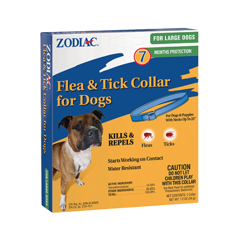 Zodiac Flea & Tick Collar For Dogs