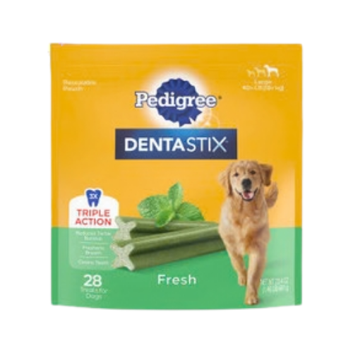 Pedigree Dentastix Large Fresh Flavor Dental Treats 28 ct