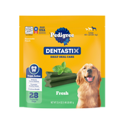 Pedigree Dentastix Large Fresh Flavor Dental Treats 28 ct