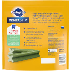 Pedigree Dentastix Large Fresh Flavor Dental Treats