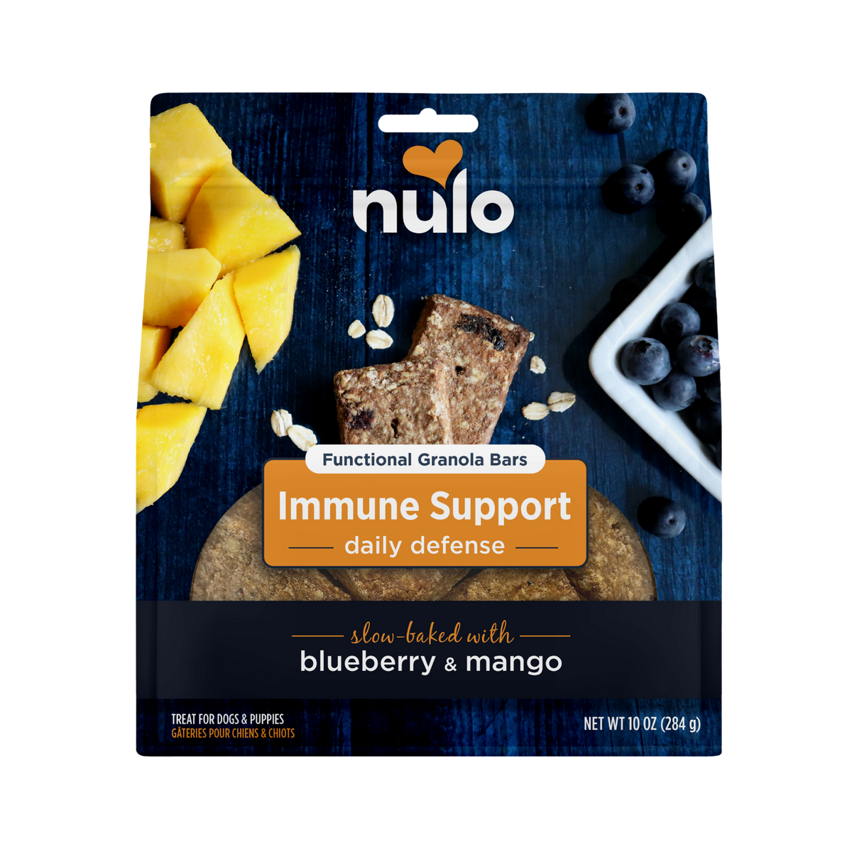 Nulo Immunity Functional Granola Bars for Dogs 10 oz