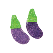 A&E Nibbles Loofah Eggplant Small Animal Chew Toy