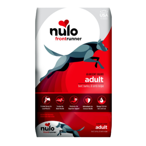 Nulo Frontrunner Beef, Barley & Lamb Adult Dry Dog Food