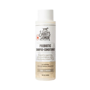 Skout's Honor Probiotic Shampoo + Conditioner Sandalwood Vanilla Scented for Dogs & Cats 16 oz