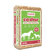 Pets Pick Red Cedar Pet Bedding 24 L