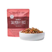 Portland Pet Food Company Wally's Salmon N' Rice Dog Meal Pouch