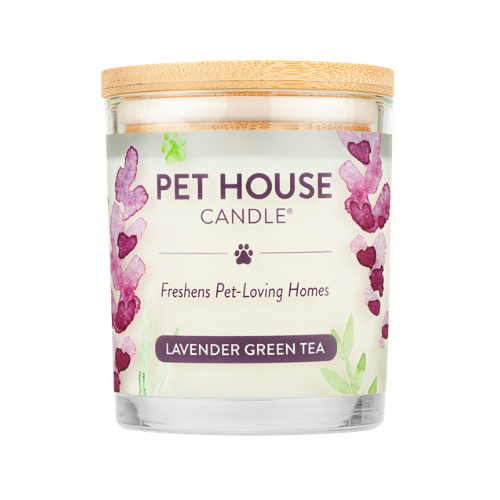 Pet House Lavender Green Tea Candle 9 oz