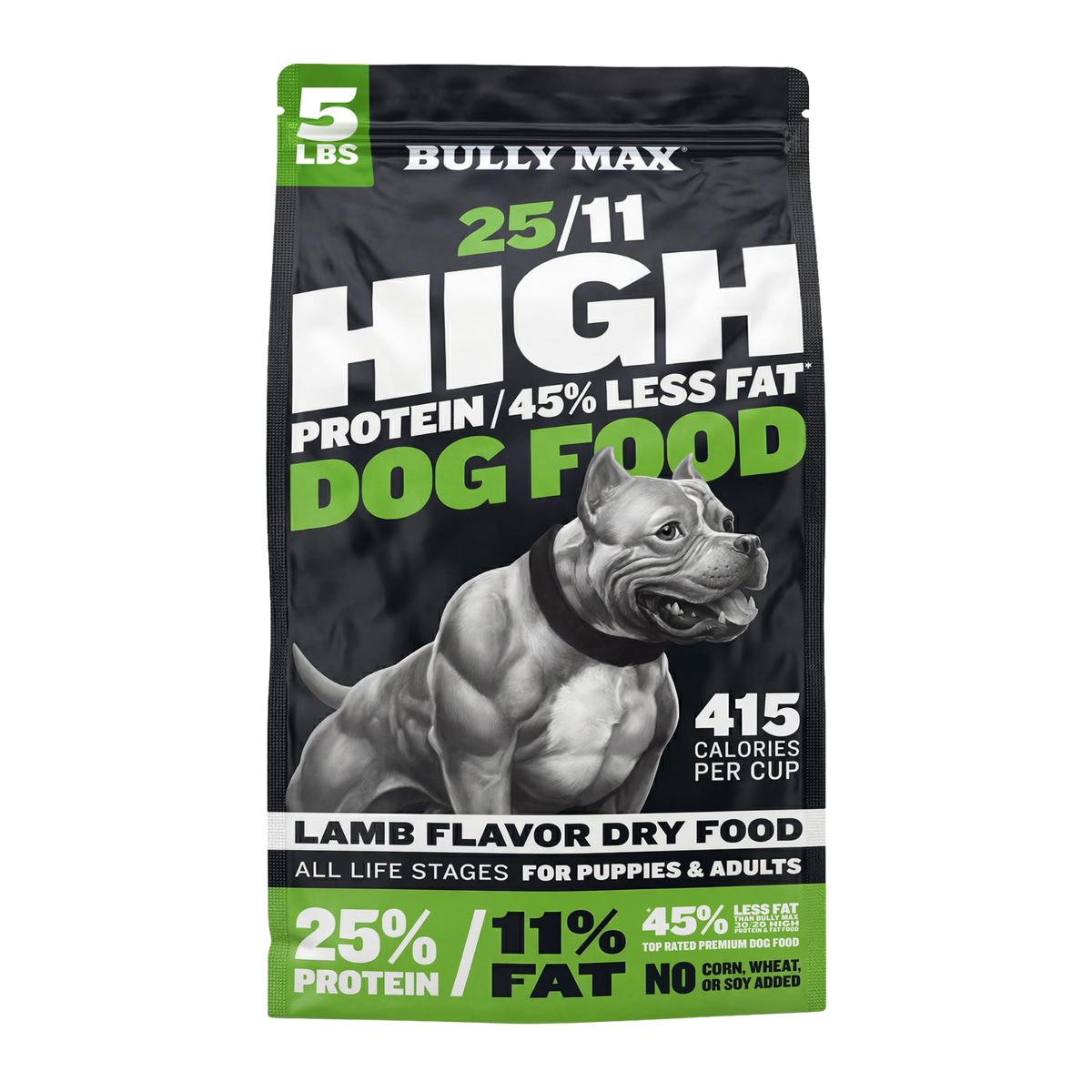 Bully Max 25/11 High Protein & Low Fat Dry Dog Food with Lamb