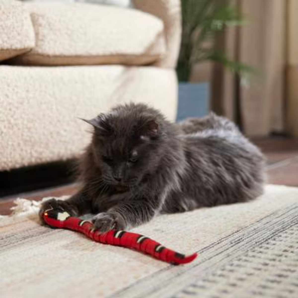 Spot Wigglin' Snake Electronic Cat Toy