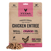 Vital Essentials Freeze-Dried Raw Chicken Entrée Mini Nibs Cat Food 8 oz