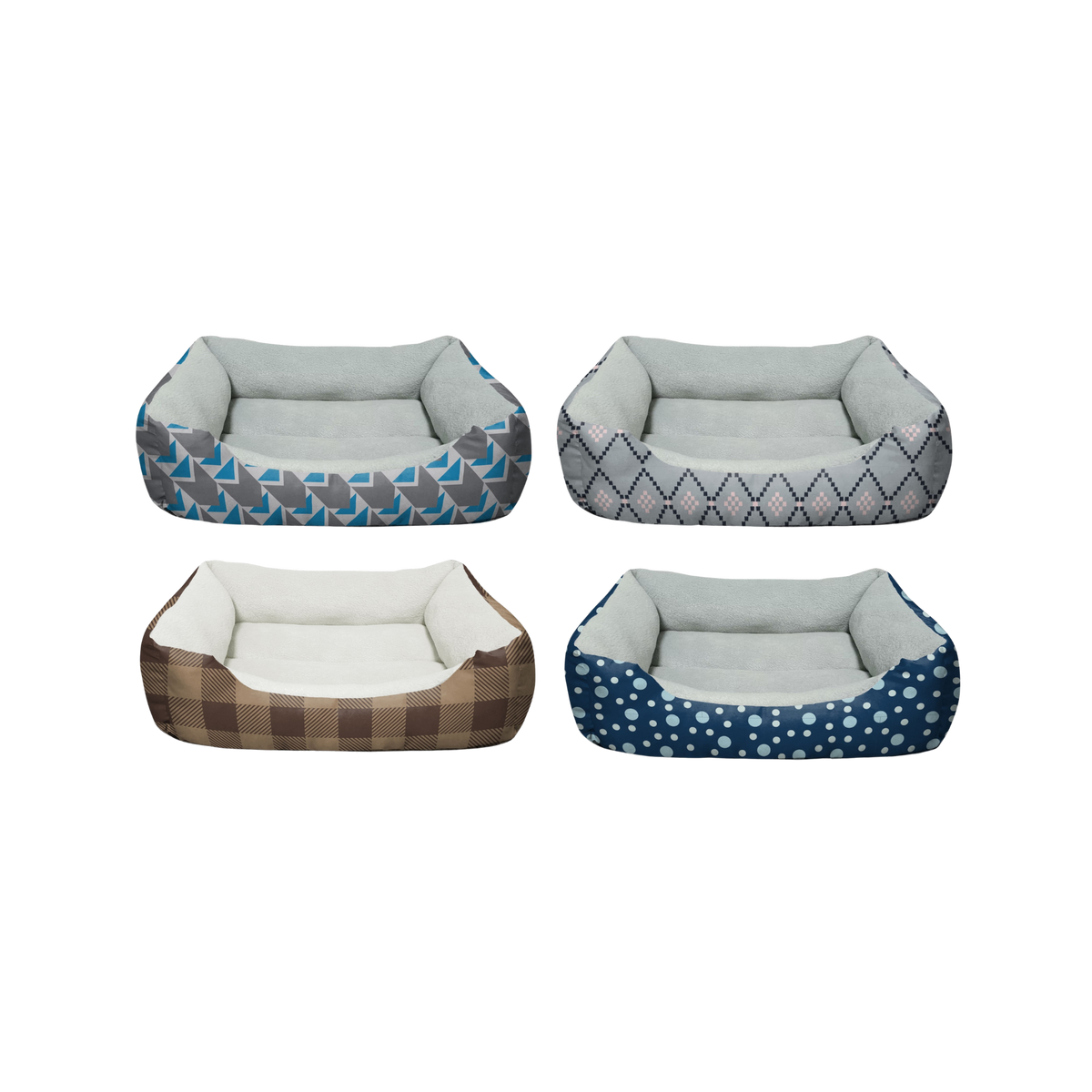 Spot Pet Bed, 20 x 16 in, Assorted Colors