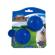 Chuckit! Super Crunch Ball Dog Toy, 2 pk M