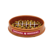 Pets First University of Indiana Hoosiers Slow Feeder Dog Bowl