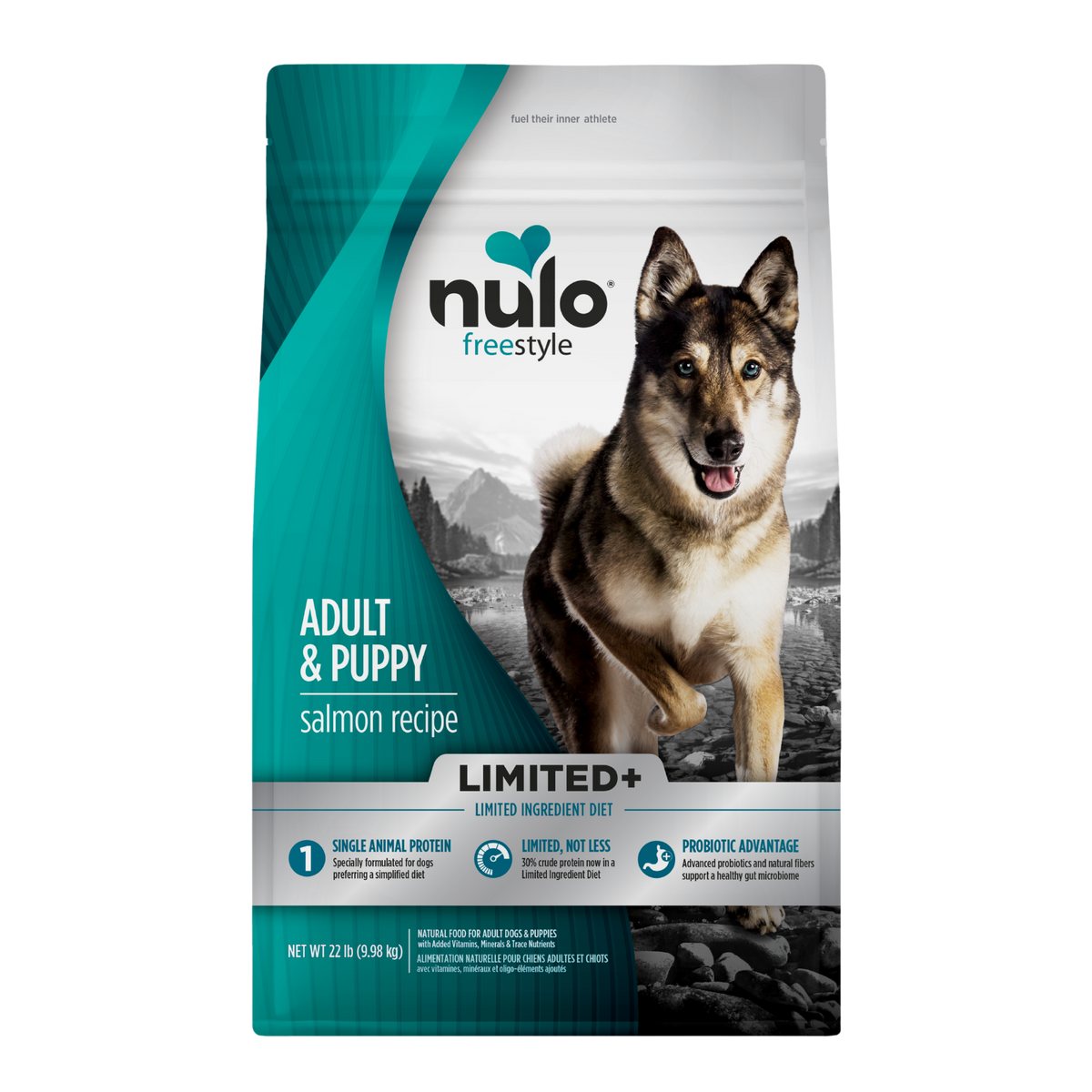 Nulo Freestyle Grain-Free Limited Ingredient Salmon Recipe All Life Stages Dry Dog Food