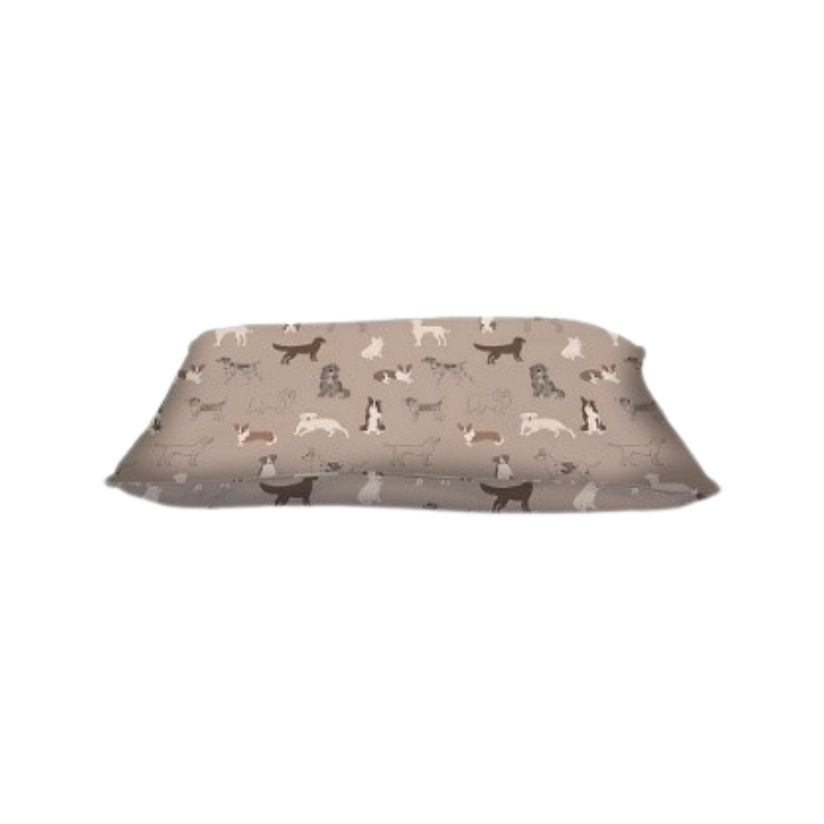 Pet Fringe Studio Pencil Dogs Pet Pillow Bed, 36 x 27 in